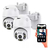 Kit X2 Camaras Seguridad Exterior 5mp Domo Premium Full Hd