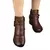 Aurya Botas de tornozelo com salto baixo