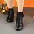 Aurya Botas de tornozelo com salto baixo - comprar online