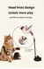 Brinquedo interativo para gato pássaro com som ChirpyBird