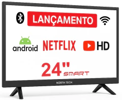 Smart TV 24 Polegadas com Wi-fi Bluetooth ISTB digital Netflix Youtube Compacta - comprar online