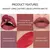 HANDAIYAN 6 uds juego de pintalabios maquillaje para mujeres taza antiadherente - comprar en línea