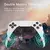 Gaminee controlador sem fio bluetooth gamepad dupla vibração 6 eixos joyspad touchpad microfone fone de ouvido porta para ps4 ps3 pc - loja online