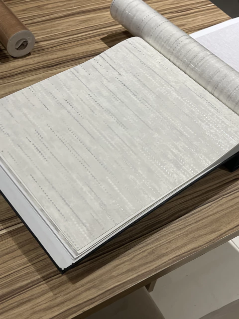 Papel de Parede Vinílico AdiTare Listras Cinza - comprar online