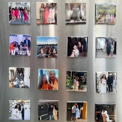 Paquete de 18 imanes personalizados (5x5 cm) en internet
