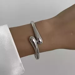 Imagen de 3 estilos, brazaletes de metal vintage.