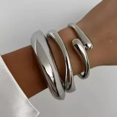 3 estilos, brazaletes de metal vintage. - tienda online