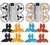 Hélices de Colores para DJI Neo – Juego Completo con Tornillos