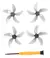 Hélices de 5 Palas de Colores para DJI Neo – Juego Completo con Tornillos - comprar en línea