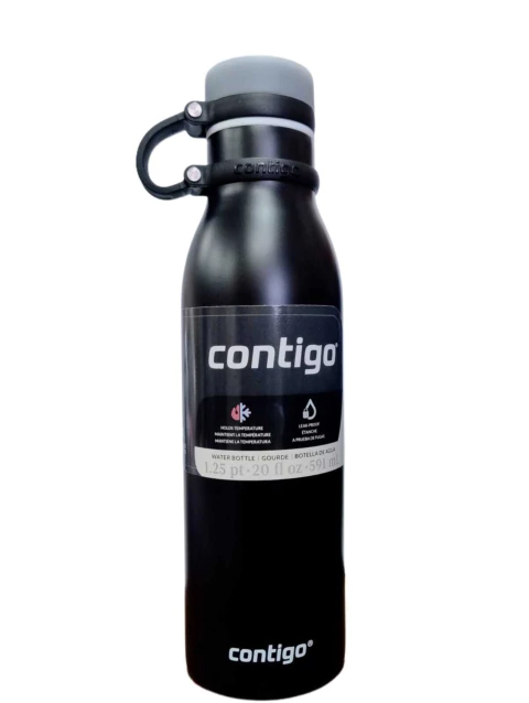 Botella contigo de acero matterhorn negro matte 59
