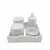 Kit Higiene Bebê Porcelana com Bandeja