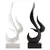 Imagem do Escultura Abstrata Chama Criativa – Ornamento Artístico para Estante ou Mesa