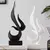 Escultura Abstrata Chama Criativa – Ornamento Artístico para Estante ou Mesa - comprar online
