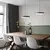 Luminária de Metal Minimalista Suspensa Moderna - Ilumine Seu Espaço Com Estilo e Sofisticação na internet