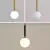 Imagem do Luminária Redonda Com Design Moderno - Iluminação Regulável para Ambientes Sofisticados