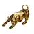 Escultura Touro Dourado - Significado de Força e Sucesso - loja online