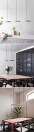 Luminária de Metal Minimalista Suspensa Moderna - Ilumine Seu Espaço Com Estilo e Sofisticação