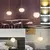 Luminária Redonda Com Design Moderno - Iluminação Regulável para Ambientes Sofisticados - comprar online