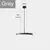 Luminária de Metal Minimalista Suspensa Moderna - Ilumine Seu Espaço Com Estilo e Sofisticação - loja online