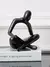 Escultura Momento de Leitura – Arte Minimalista para Estantes e Escritórios - iShop Brazil