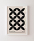 Quadro Decorativo Cobogó Modular Branco e Preto - comprar online
