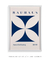 Quadro Decorativo Bauhaus 1919 Azul - loja online