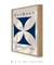 Quadro Decorativo Bauhaus 1919 Azul