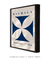Quadro Decorativo Bauhaus 1919 Azul - loja online
