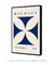 Quadro Decorativo Bauhaus 1919 Azul - Moodé Brasil