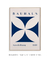 Quadro Decorativo Bauhaus 1919 Azul - comprar online