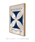 Quadro Decorativo Bauhaus 1919 Azul na internet