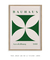 Imagem do Quadro Decorativo Bauhaus 1919 Branco e Verde