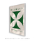 Quadro Decorativo Bauhaus 1919 Branco e Verde