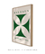 Quadro Decorativo Bauhaus 1919 Branco e Verde na internet