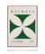 Quadro Decorativo Bauhaus 1919 Branco e Verde - Moodé Brasil