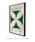 Quadro Decorativo Bauhaus 1919 Branco e Verde
