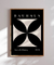 Quadro Decorativo Bauhaus 1919 Invertido Preto - comprar online