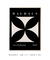 Quadro Decorativo Bauhaus 1919 Invertido Preto na internet