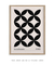 Imagem do Quadro Decorativo Cobogó Modular Branco e Preto