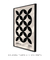 Imagem do Quadro Decorativo Cobogó Modular Branco e Preto