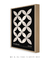 Quadro Decorativo Cobogó Modular Preto