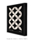 Quadro Decorativo Cobogó Modular Preto - loja online