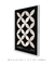 Quadro Decorativo Cobogó Modular Preto
