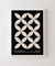 Quadro Decorativo Cobogó Modular Preto
