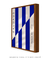 Quadro Decorativo Manifesto Vertical - Azul na internet