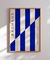 Quadro Decorativo Manifesto Vertical - Azul - comprar online