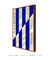 Quadro Decorativo Manifesto Vertical - Azul - loja online