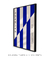 Quadro Decorativo Manifesto Vertical - Azul