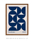 Quadro Decorativo Meio Tom Azul - comprar online