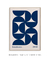 Quadro Decorativo Meio Tom Azul - comprar online